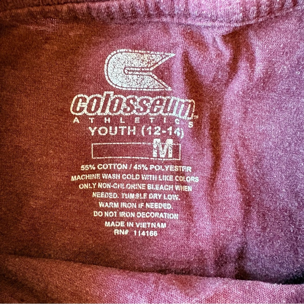 Colosseum Athletics Arizona Sun Devils Youth Tee Shirt kids girls size medium M - Picture 2 of 4